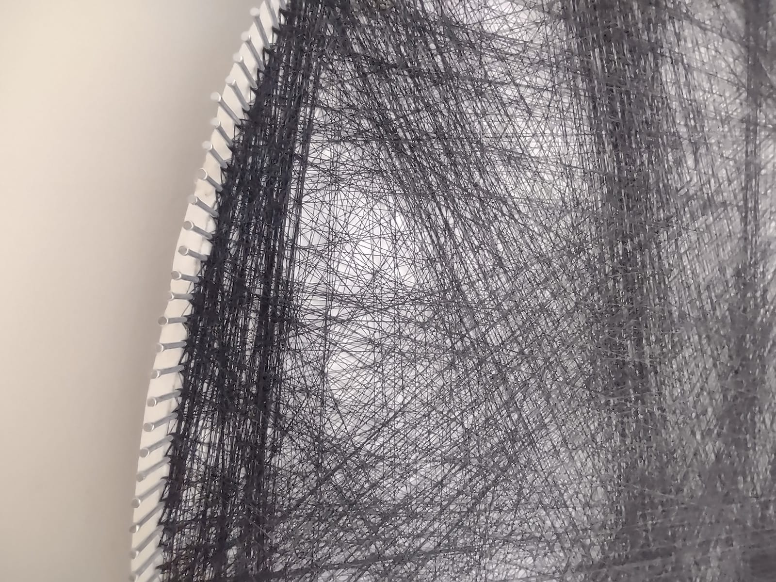 Eerste gelukte prototype - String portret